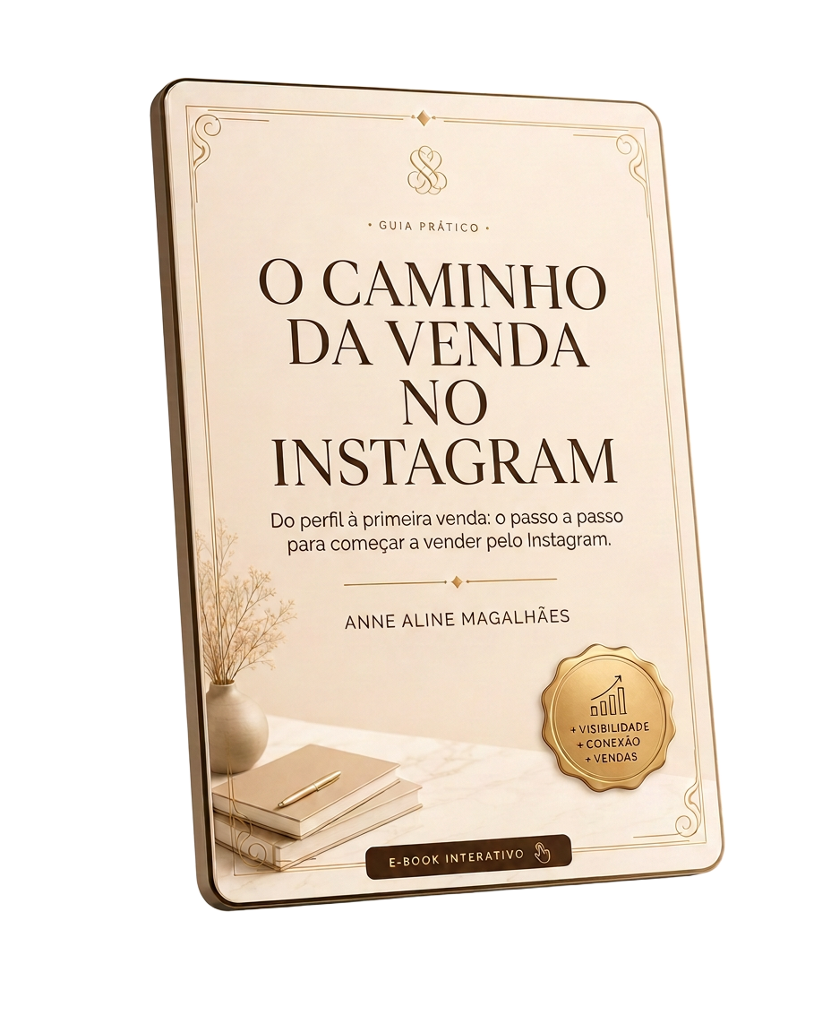 Capa do guia interativo O Caminho da Venda no Instagram